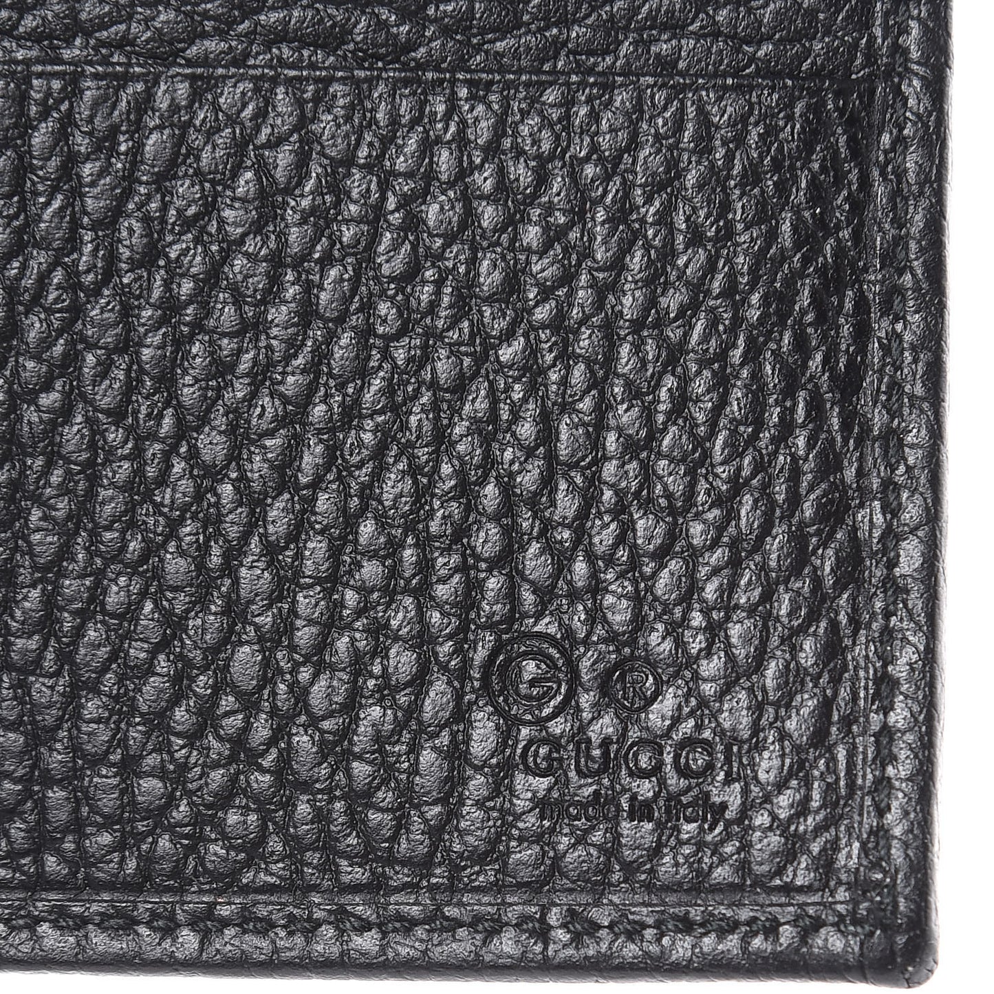 Nylon Monogram Bi-Fold Wallet Black