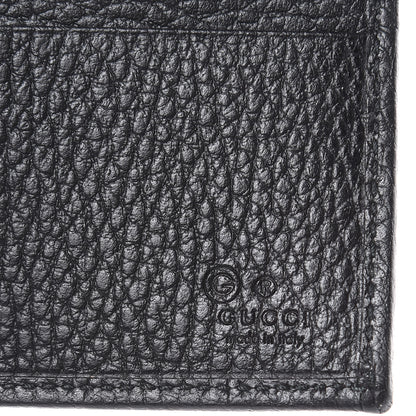 Gucci Nylon Monogram Bi-Fold Wallet Black 6 of 8