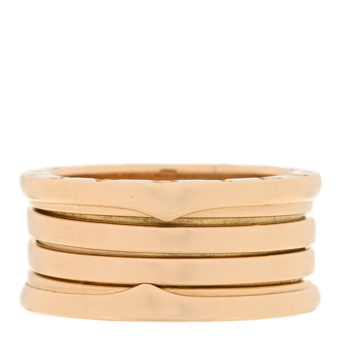 18K Yellow Gold B.Zero1 Four-Band Ring 56 7.5