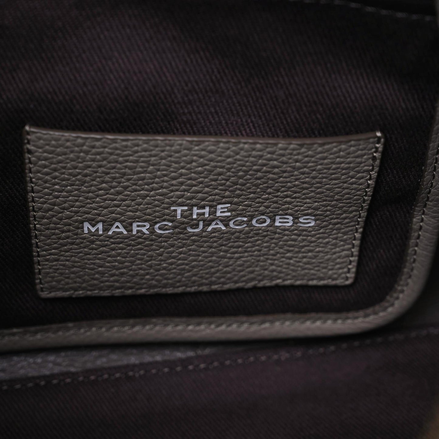 Grained Calfskin Medium The Tote Bag Cement