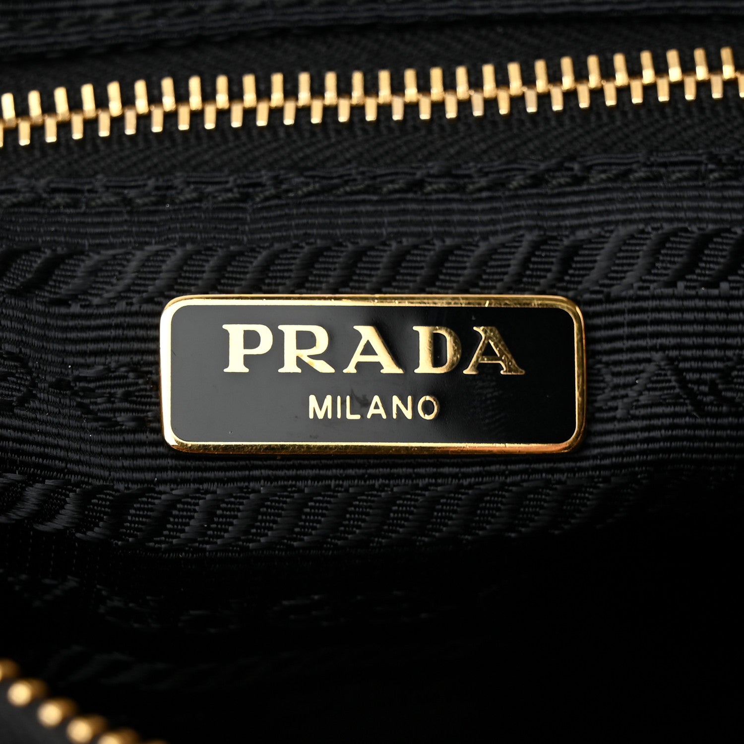 Prada Tessuto Nylon Saffiano Crossbody Bag Black 6 of 12