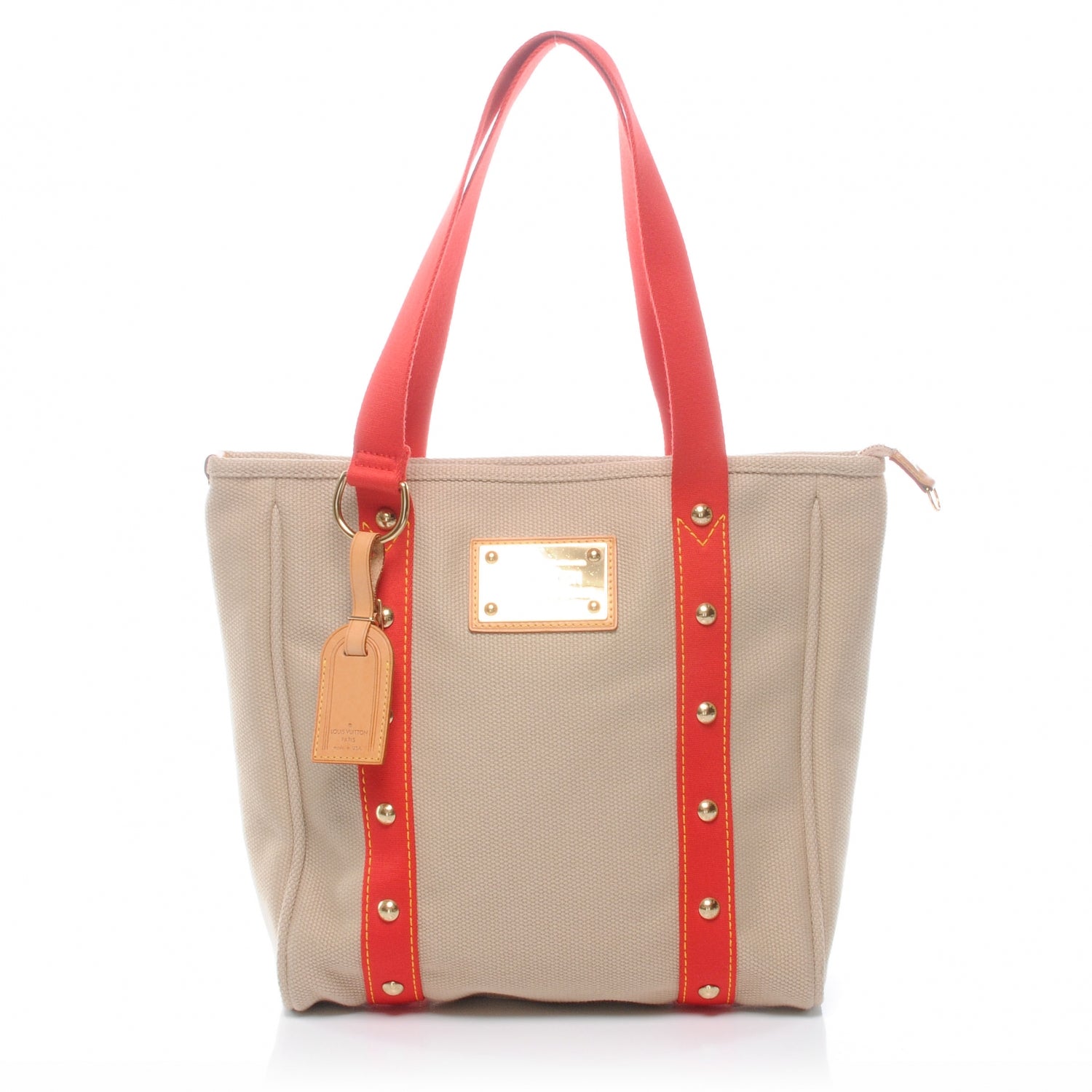 Louis Vuitton Toile Antigua Cabas MM Beige 1 of 7