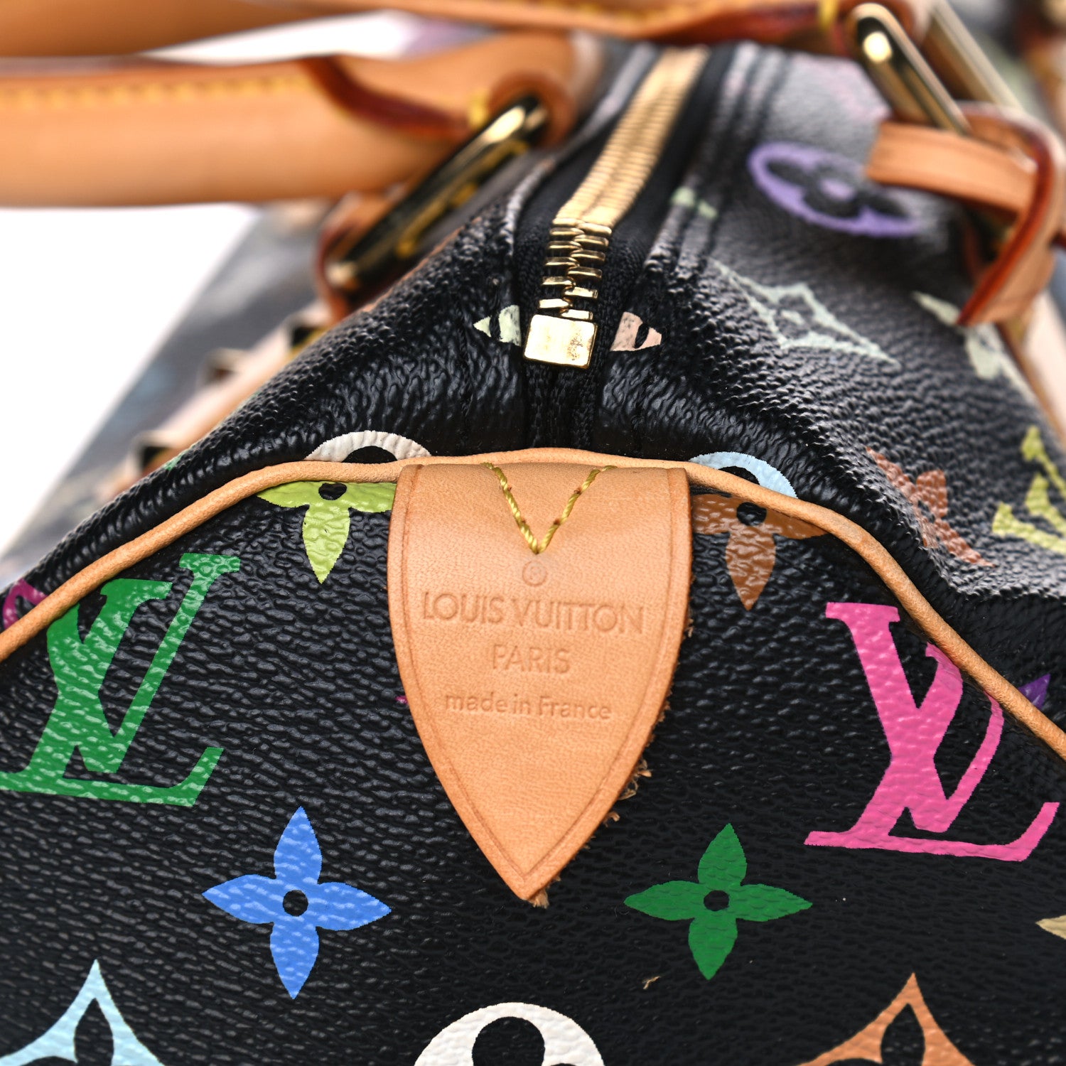 Louis Vuitton Monogram Multicolor Speedy 30 Black 12 of 18