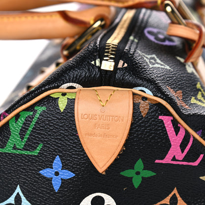 Louis Vuitton Monogram Multicolor Speedy 30 Black 12 of 18