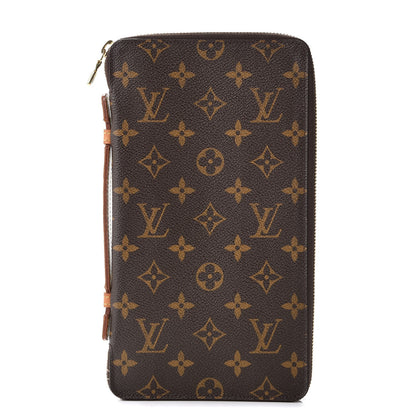 Louis Vuitton Monogram Organizer de Voyage Travel Organizer Red 1 of 9