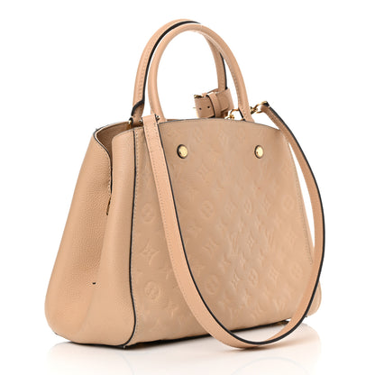 Louis Vuitton Empreinte Montaigne MM Dune 3 of 16