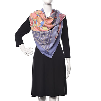 Hermes Silk Tibet Scarf 90 2 of 7
