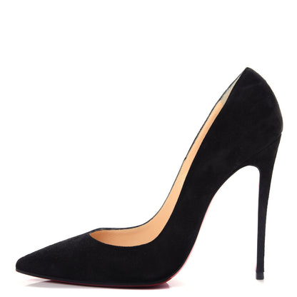 Christian Louboutin Veau Velours So Kate 120 Pumps 39.5 Black 1 of 10
