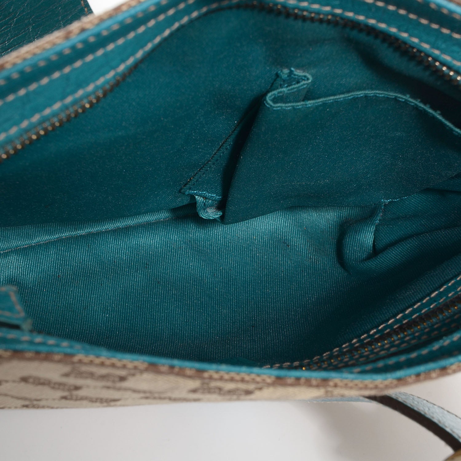 Gucci Monogram Hasler Messenger Bag Turquoise 5 of 7