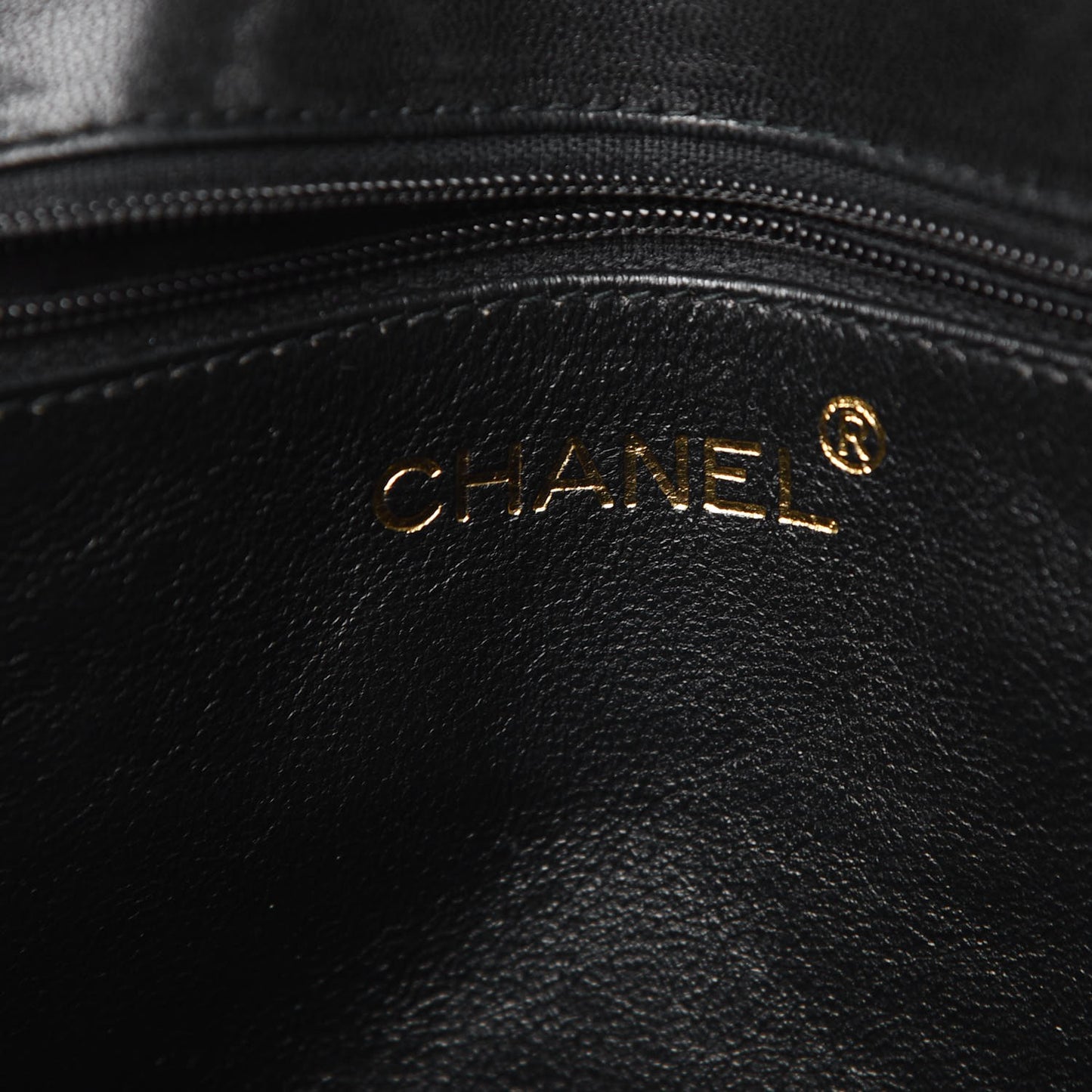 Lambskin Quilted Mini Diagonal Square Flap Black