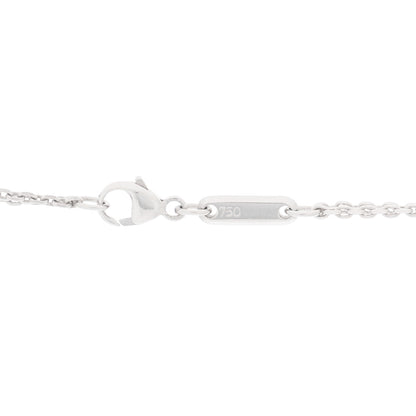 Chopard 18K White Gold Diamond Happy Diamonds Letter C Pendant Necklace 4 of 5