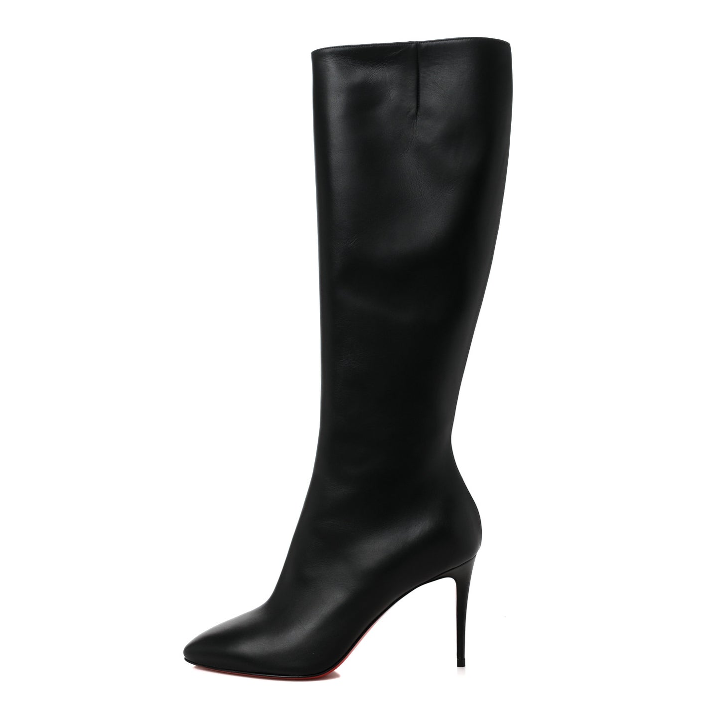 Calfskin Eloise Botta 85 Knee Boots 37.5 Black