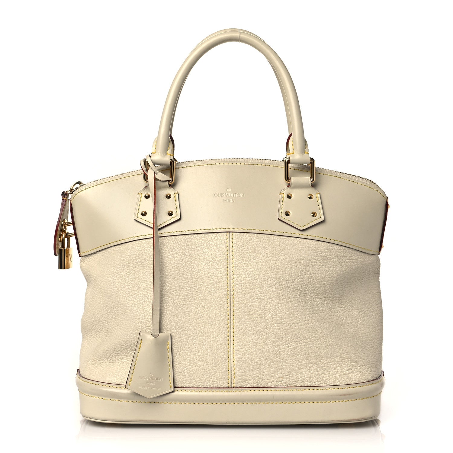 Louis Vuitton Suhali Lockit PM White 1 of 9