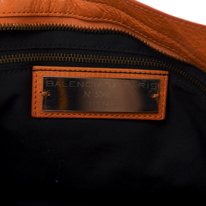 Balenciaga Agneau Classic Hardware City Tangerine 8 of 12