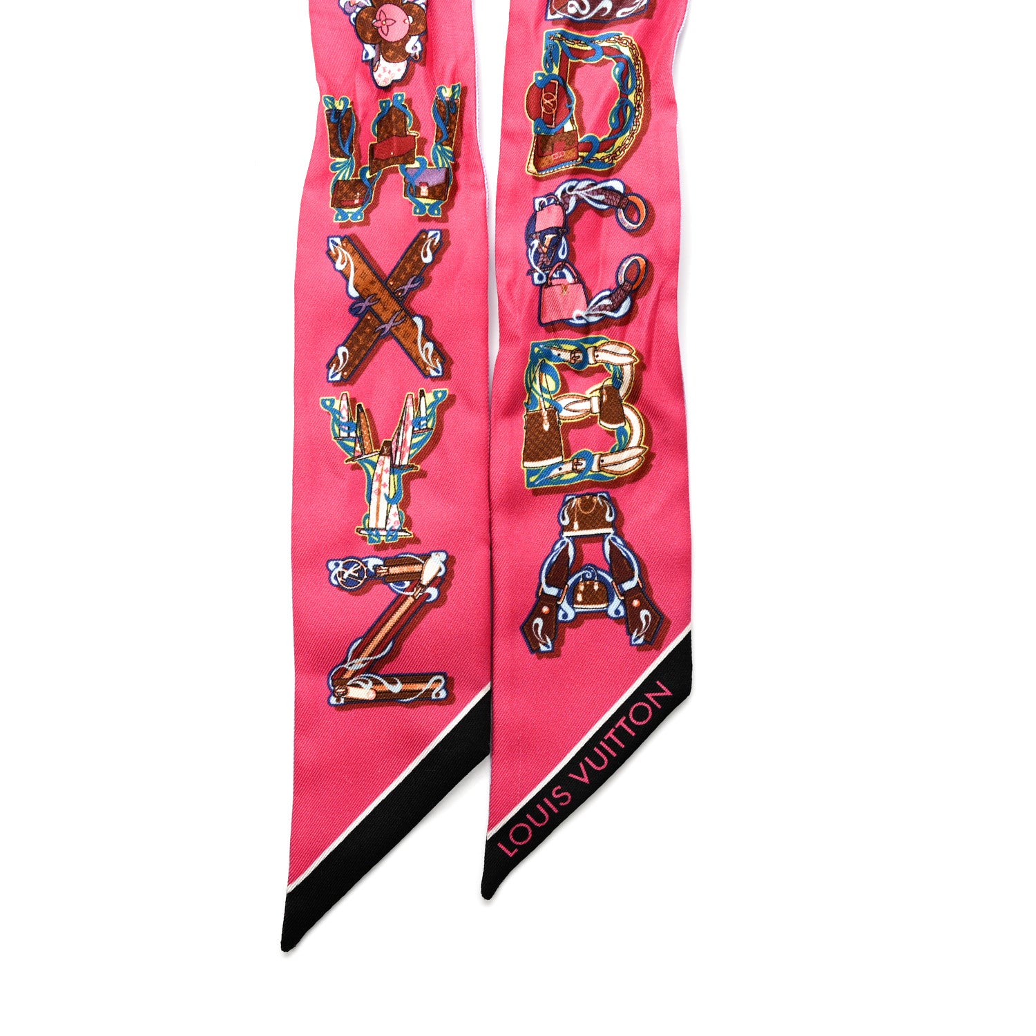 Louis Vuitton Silk Monogram LV And Me BB Bandeau Rose Pop 2 of 3