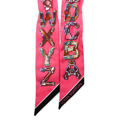 Louis Vuitton Silk Monogram LV And Me BB Bandeau Rose Pop 2 of 3