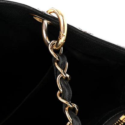 Chanel Caviar Quilted Grand Shopping Tote GST Black 17 of 17