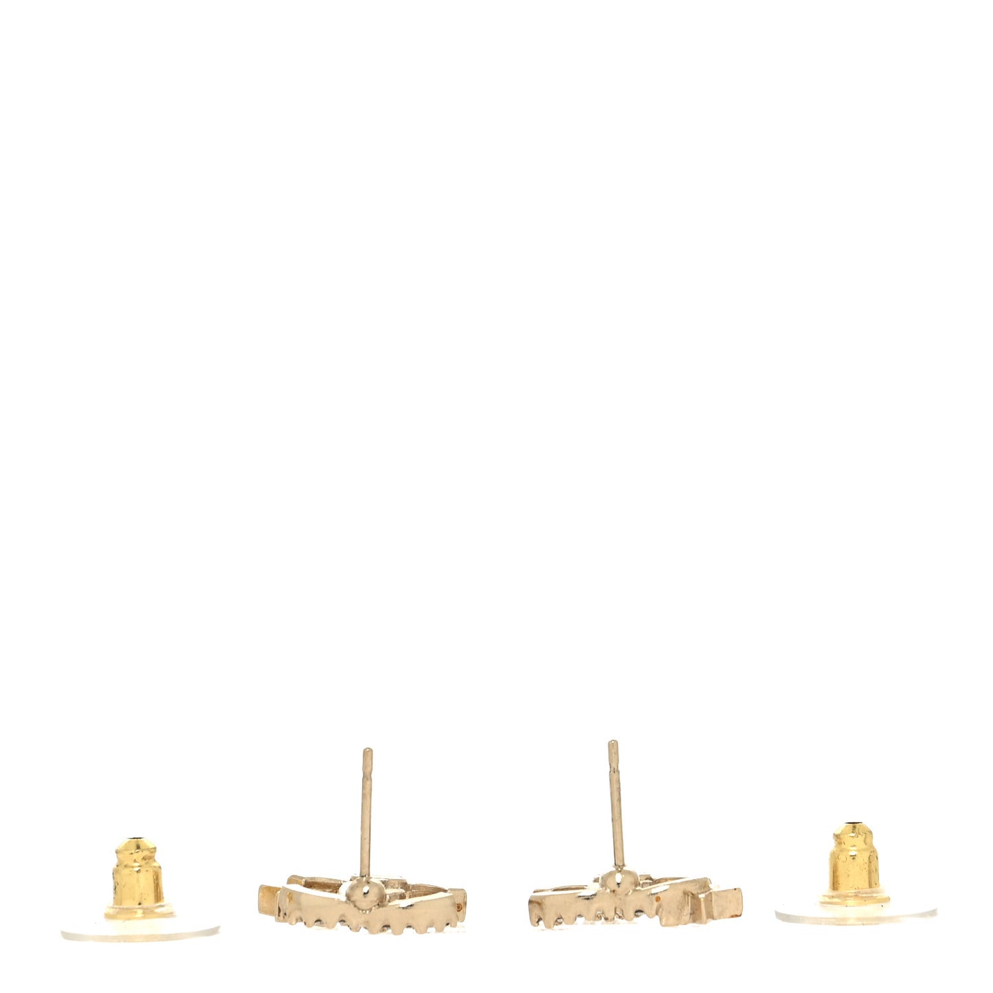 Crystal CC Starfall Earrings Gold