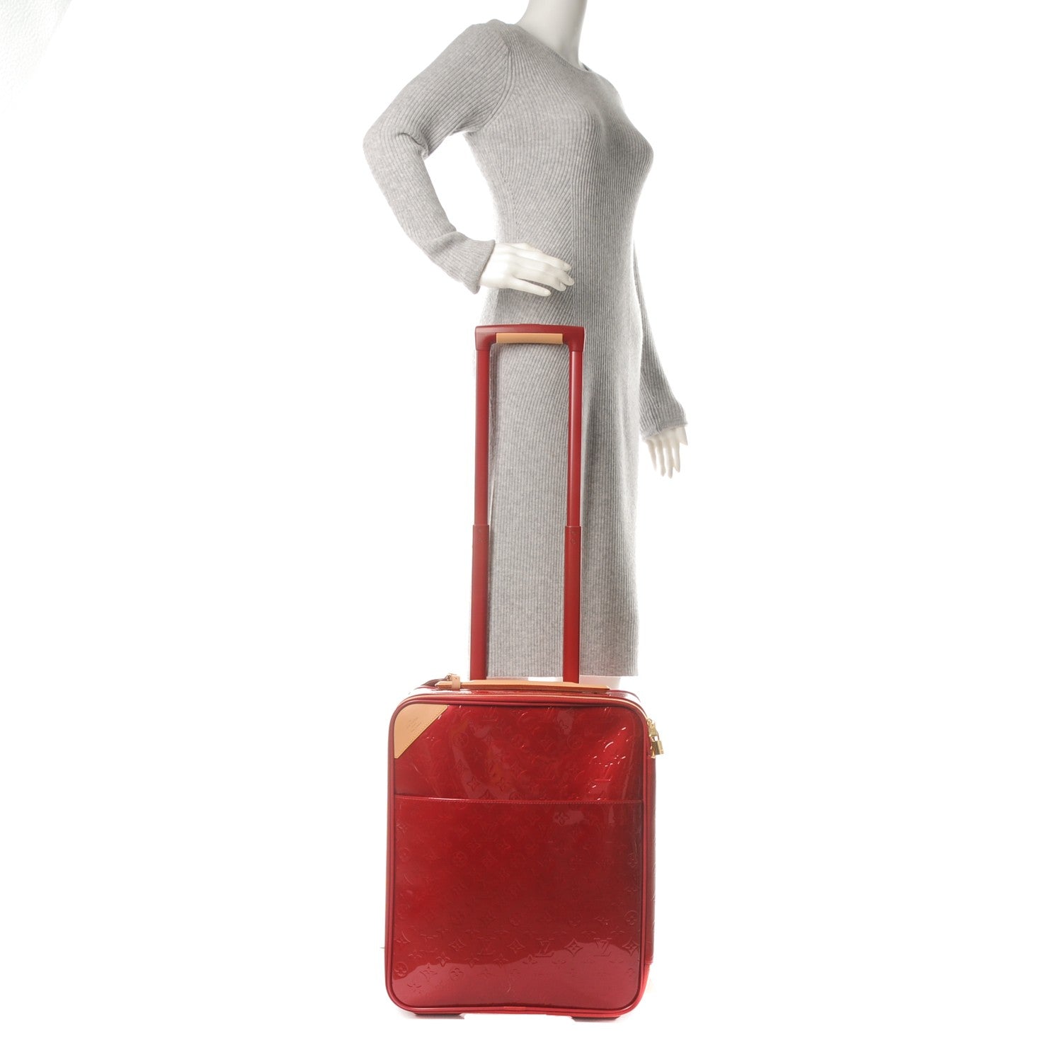 Louis Vuitton Vernis Pegase 45 Pomme D'Amour 2 of 10