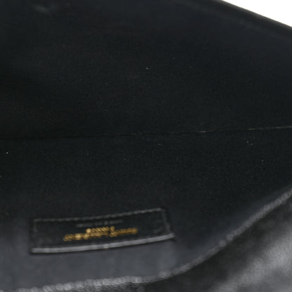 Saint Laurent SAINT LAURENT Grain De Poudre Uptown Pouch Black 5 of 7