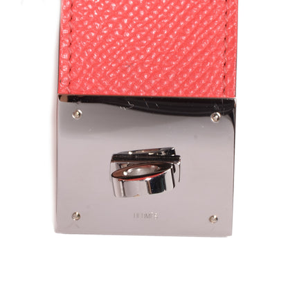 Hermes Epsom Kelly Dog Bracelet Rose Jaipur 3 of 7
