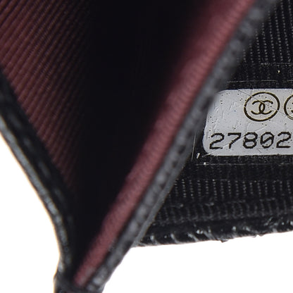 Chanel Caviar Quilted Flap Card Holder Black 8 of 9