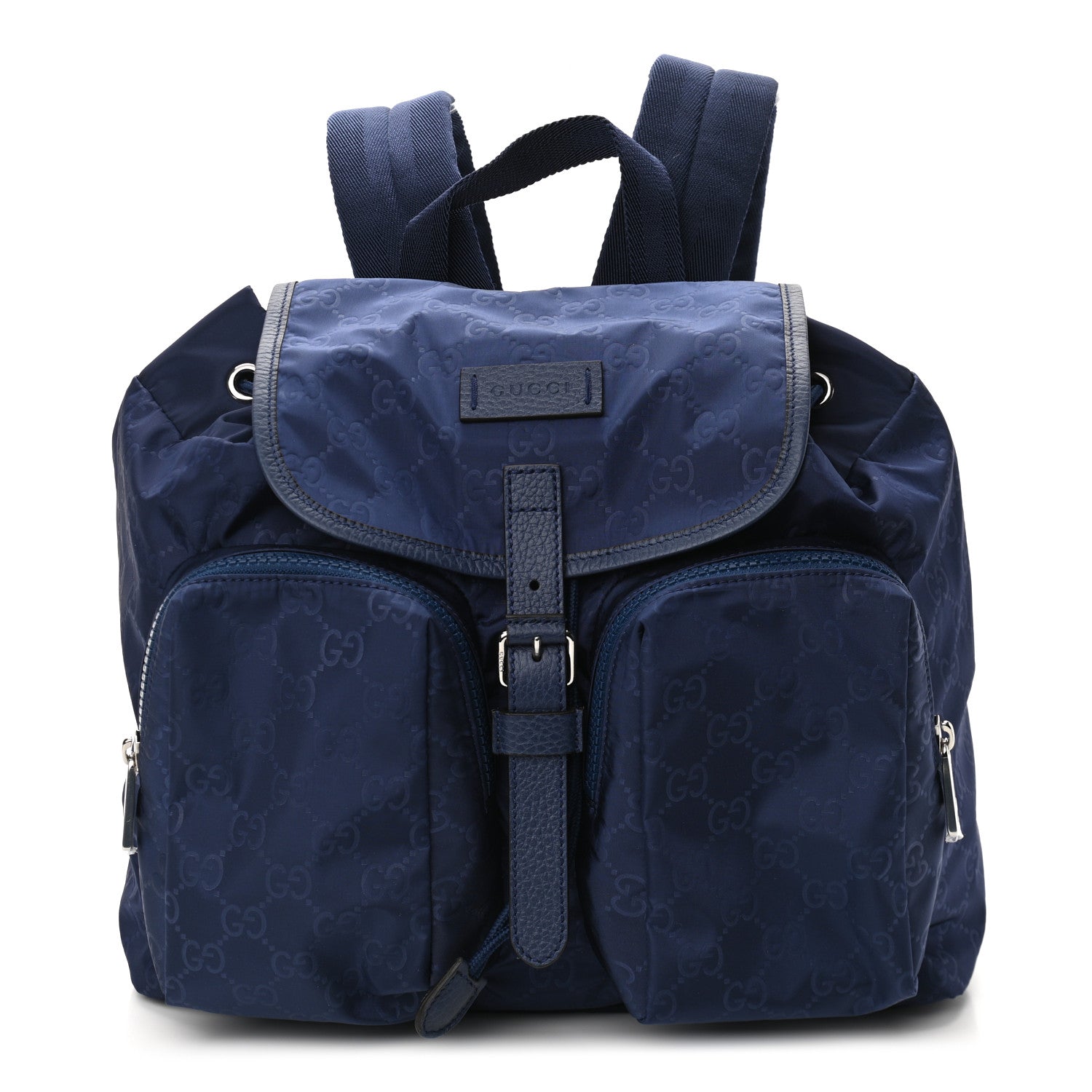 Gucci Nylon Monogram Medium Light Single Buckle Backpack Tide 1 of 10