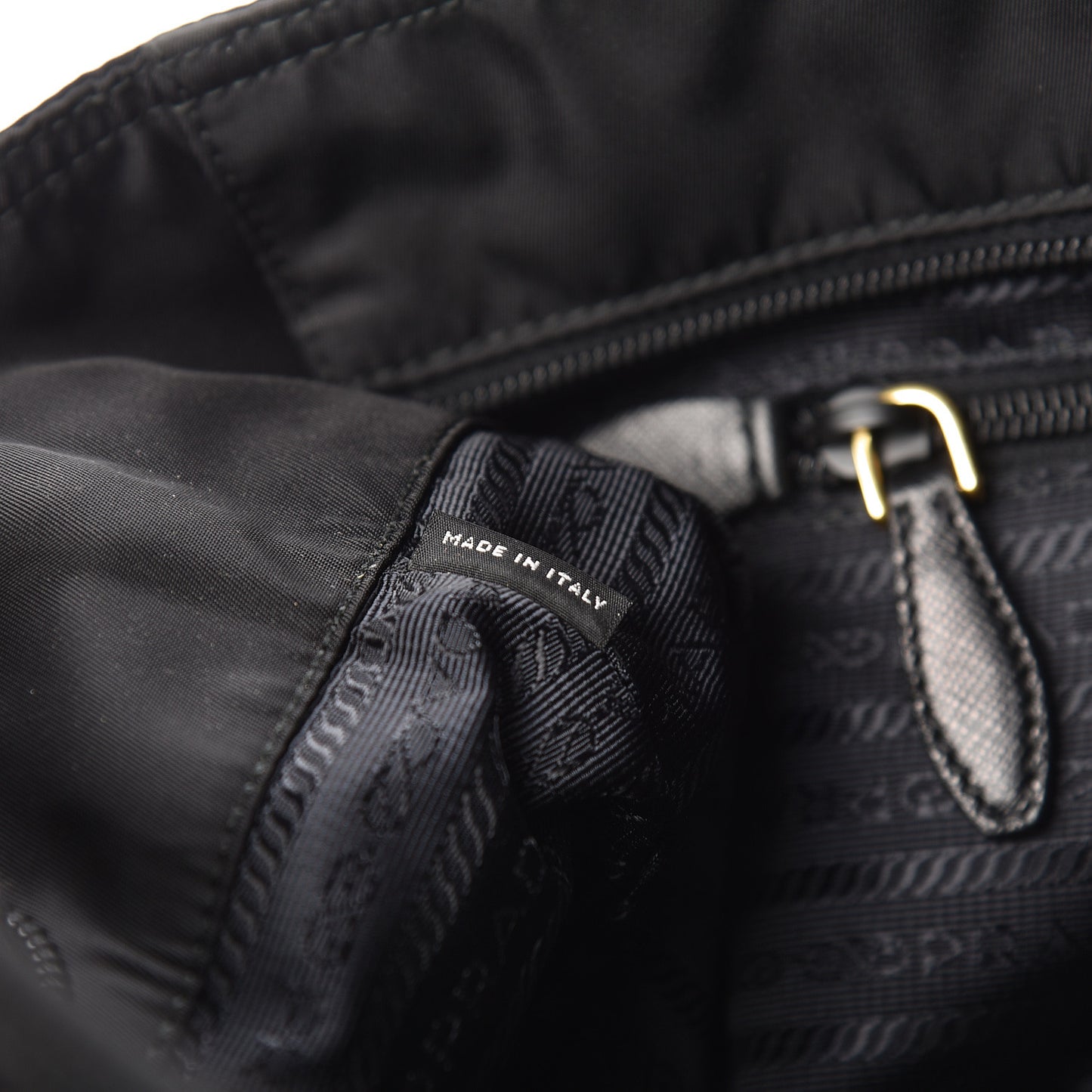 Tessuto Nylon Collage Impossible True Love Printed Tote Blue