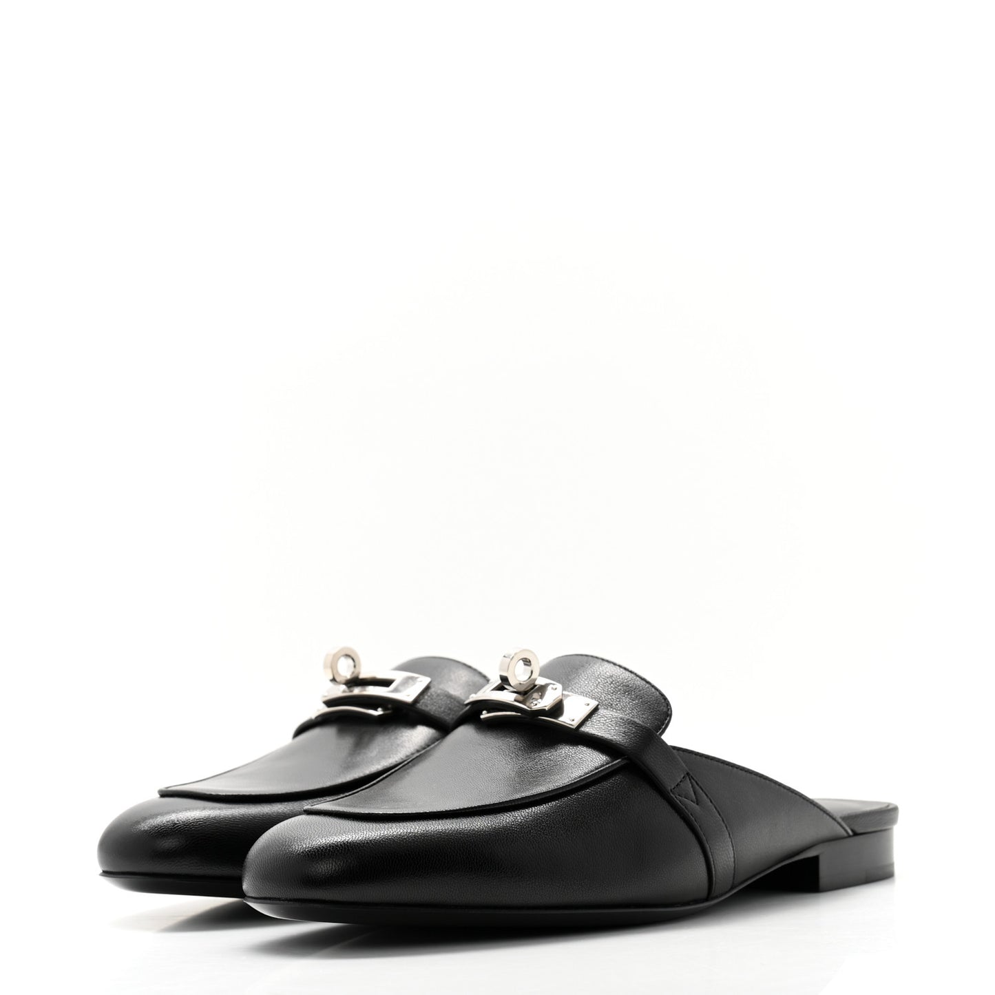Goatskin Oz Mules 35.5 Black