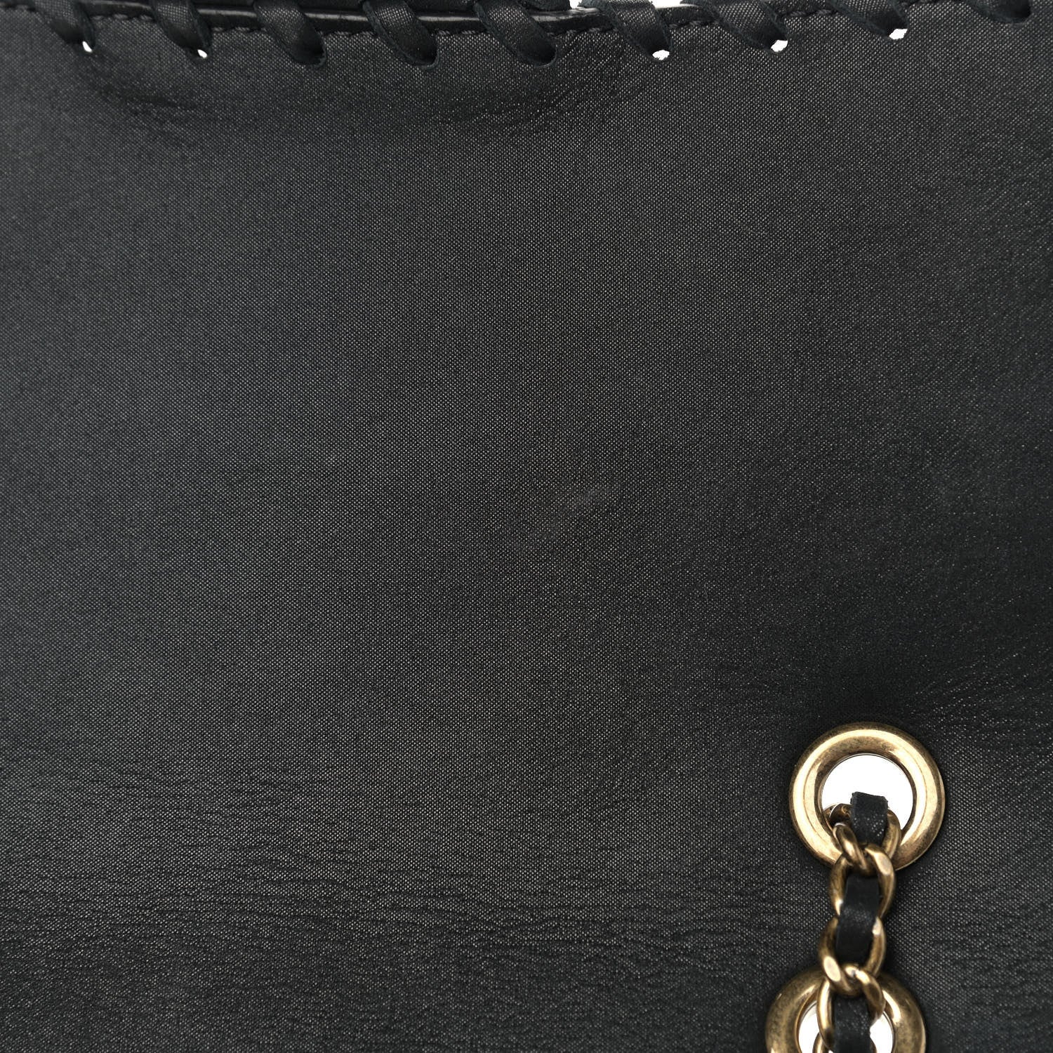 Chanel Iridescent Calfskin Small Happy Stitch Flap Black 7 of 10