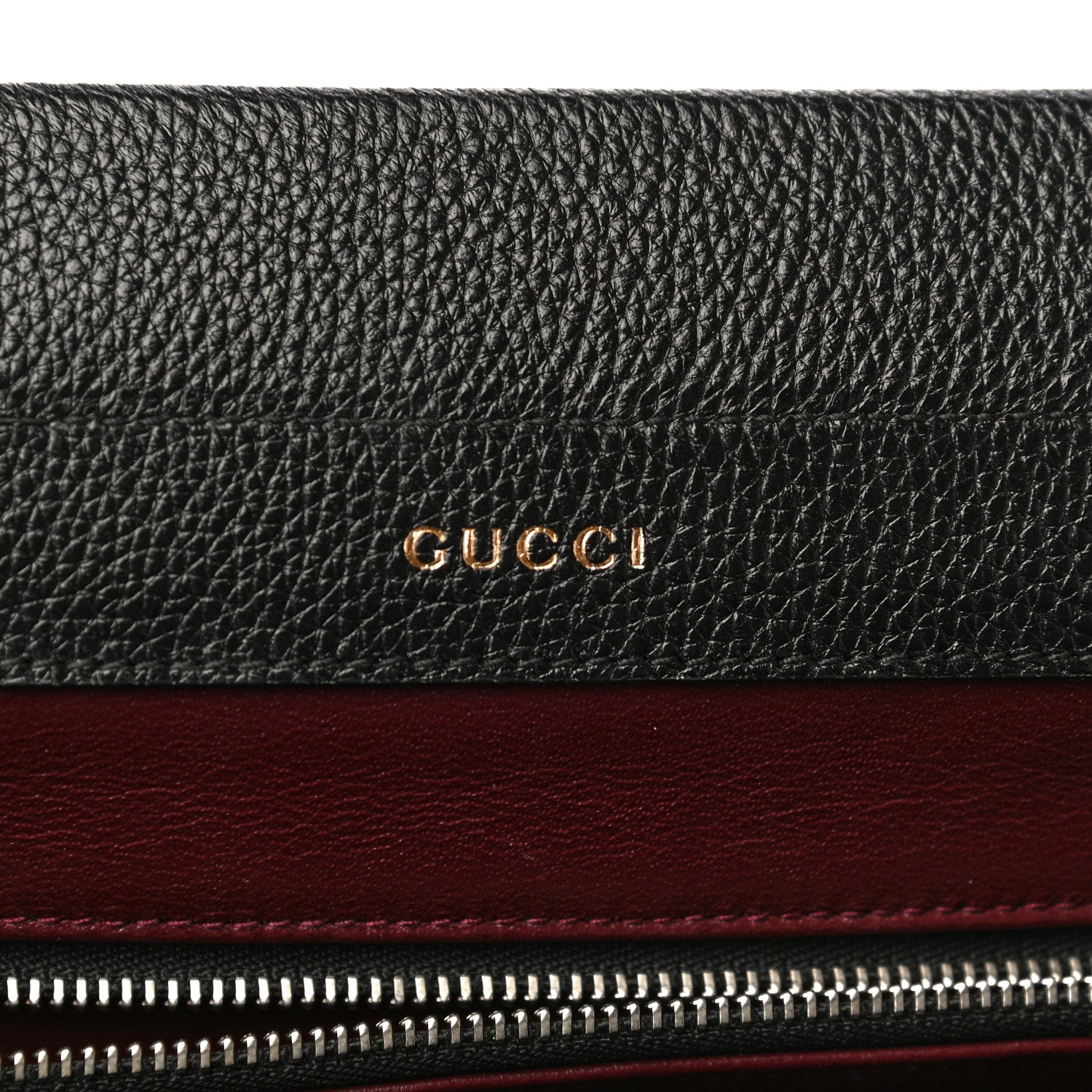 Gucci Grainy Calfskin Small Zumi Top Handle Bag Black 6 of 11