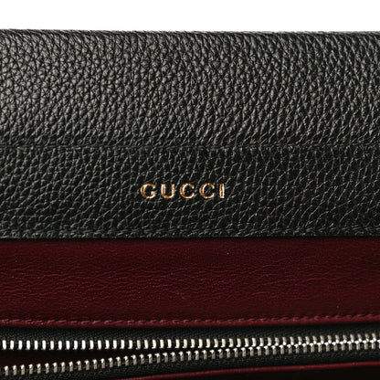 Gucci Grainy Calfskin Small Zumi Top Handle Bag Black 6 of 11
