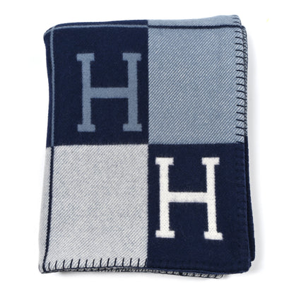 Hermes Wool Cashmere Avalon III Blanket Caban Ecru 1 of 3