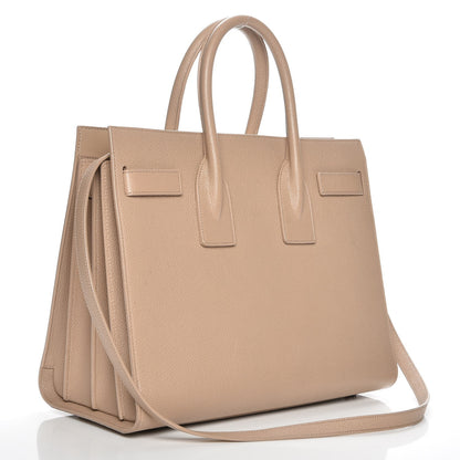 Saint Laurent Grained Calfskin Small Sac De Jour Nude Powder 4 of 10