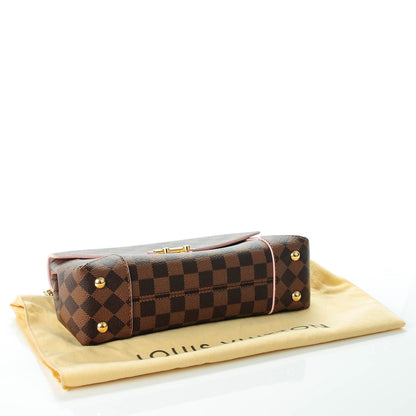 Louis Vuitton Damier Ebene Caissa Clutch Rose Ballerine 4 of 7