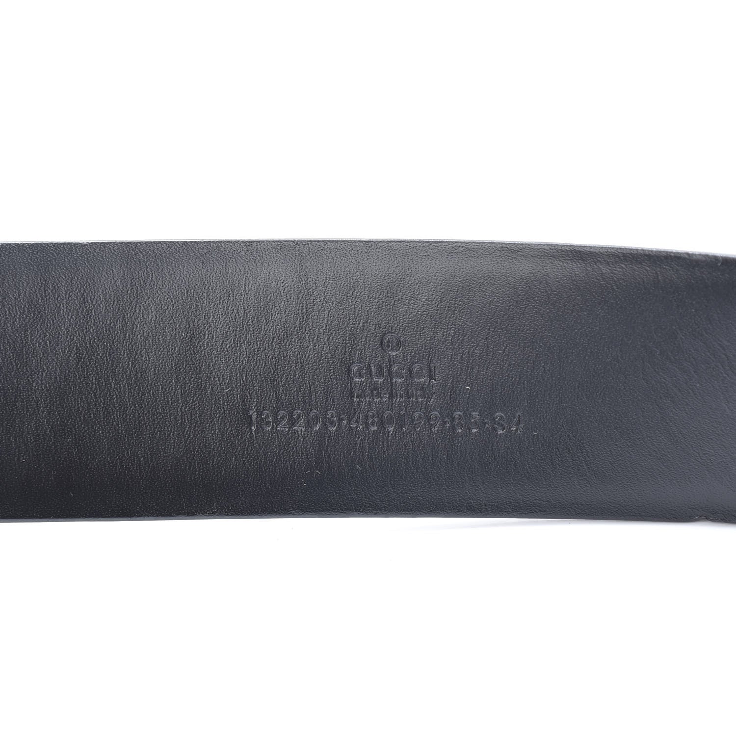 Gucci Calfskin Interlocking G Belt 85 34 Green 3 of 8