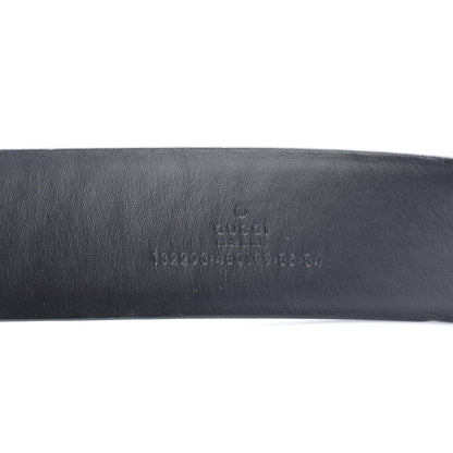 Gucci Calfskin Interlocking G Belt 85 34 Green 3 of 8