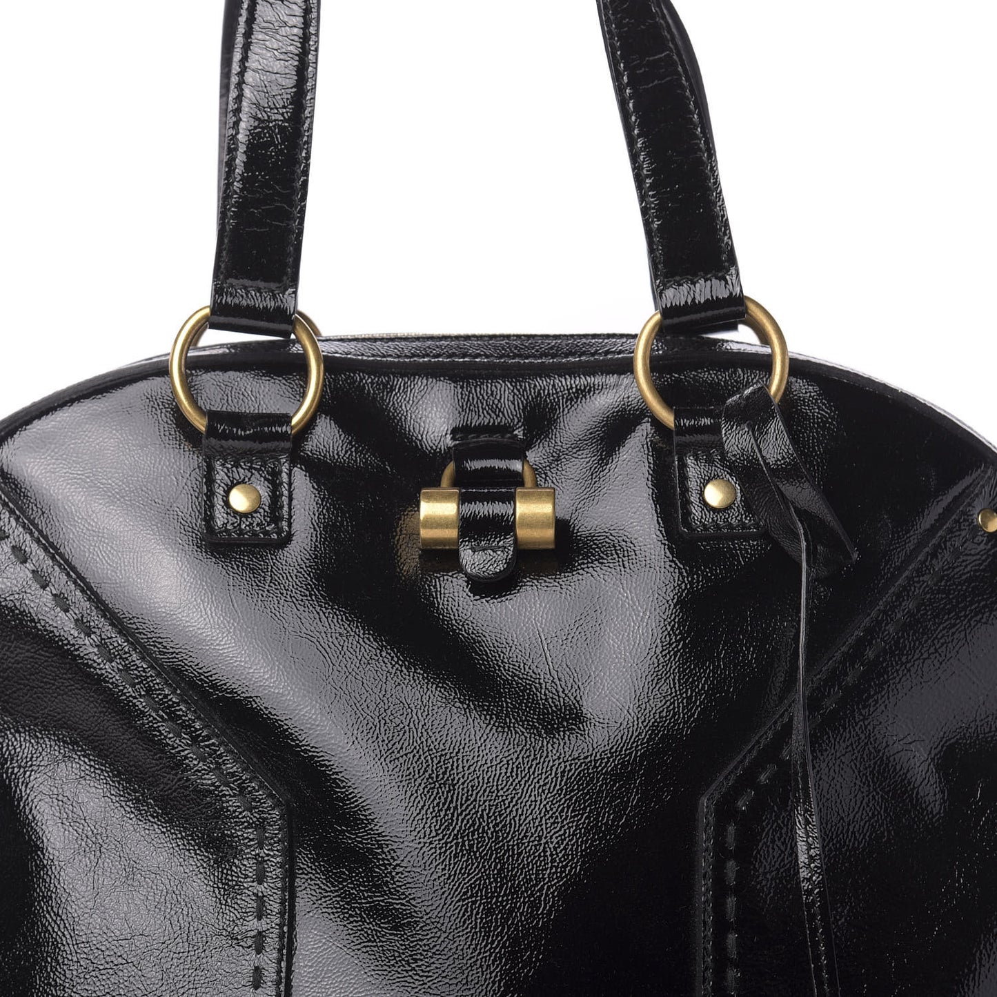 Patent Oversized Muse Black