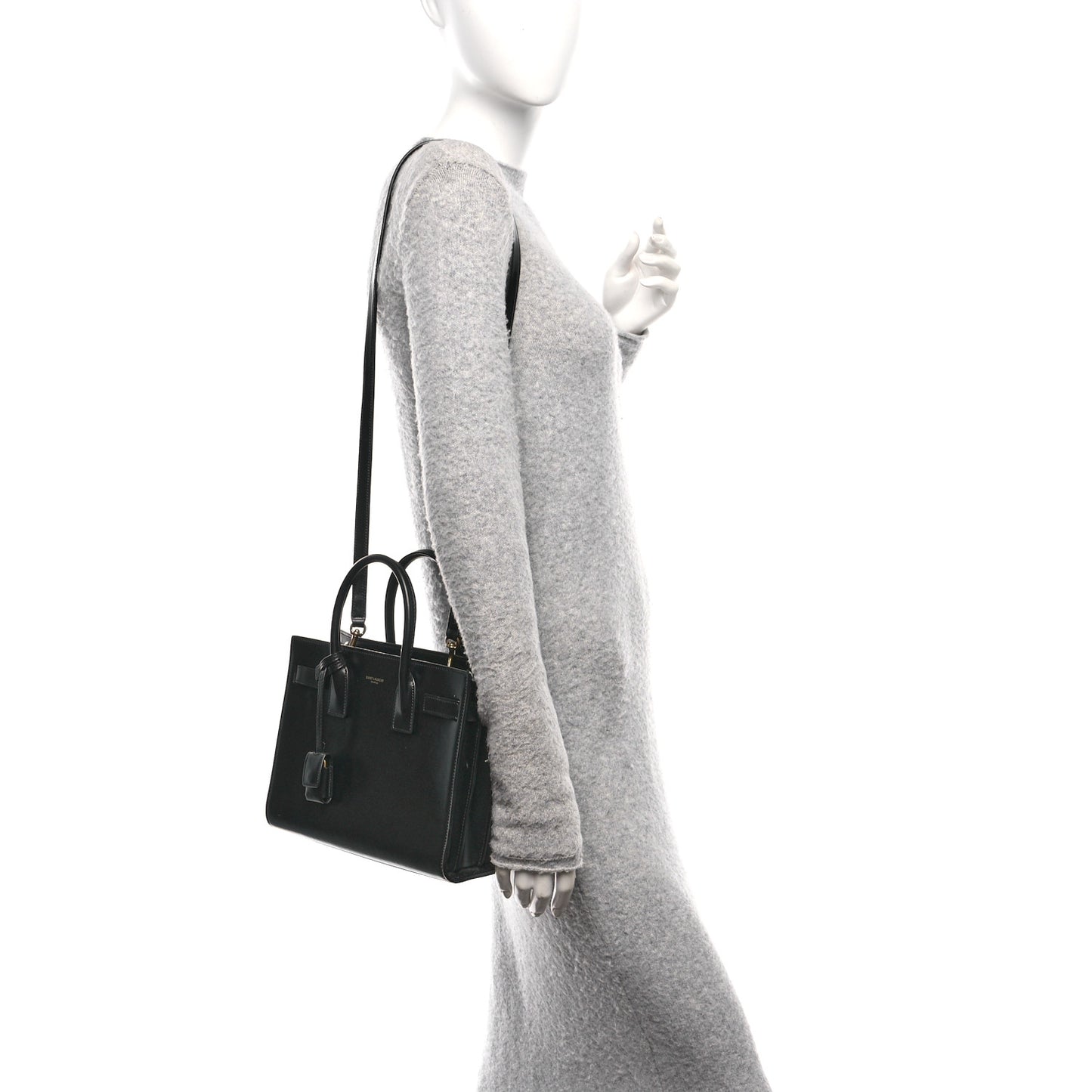 Calfskin Baby Sac De Jour Black