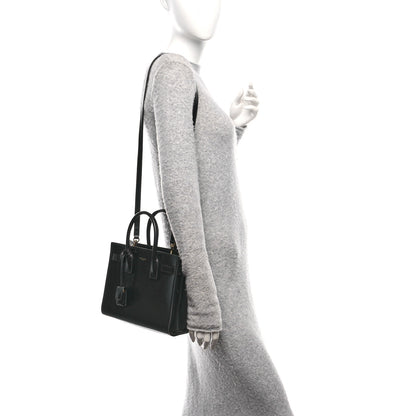 Saint Laurent Calfskin Baby Sac De Jour Black 2 of 10