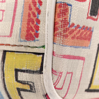 Fendi Zucca Spalmati Vitello FF Multicolor Forever Boston Multicolor White 13 of 15