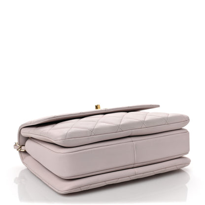Chanel Lambskin Quilted Small Trendy CC Flap Dual Handle Bag Lilac 3 of 10