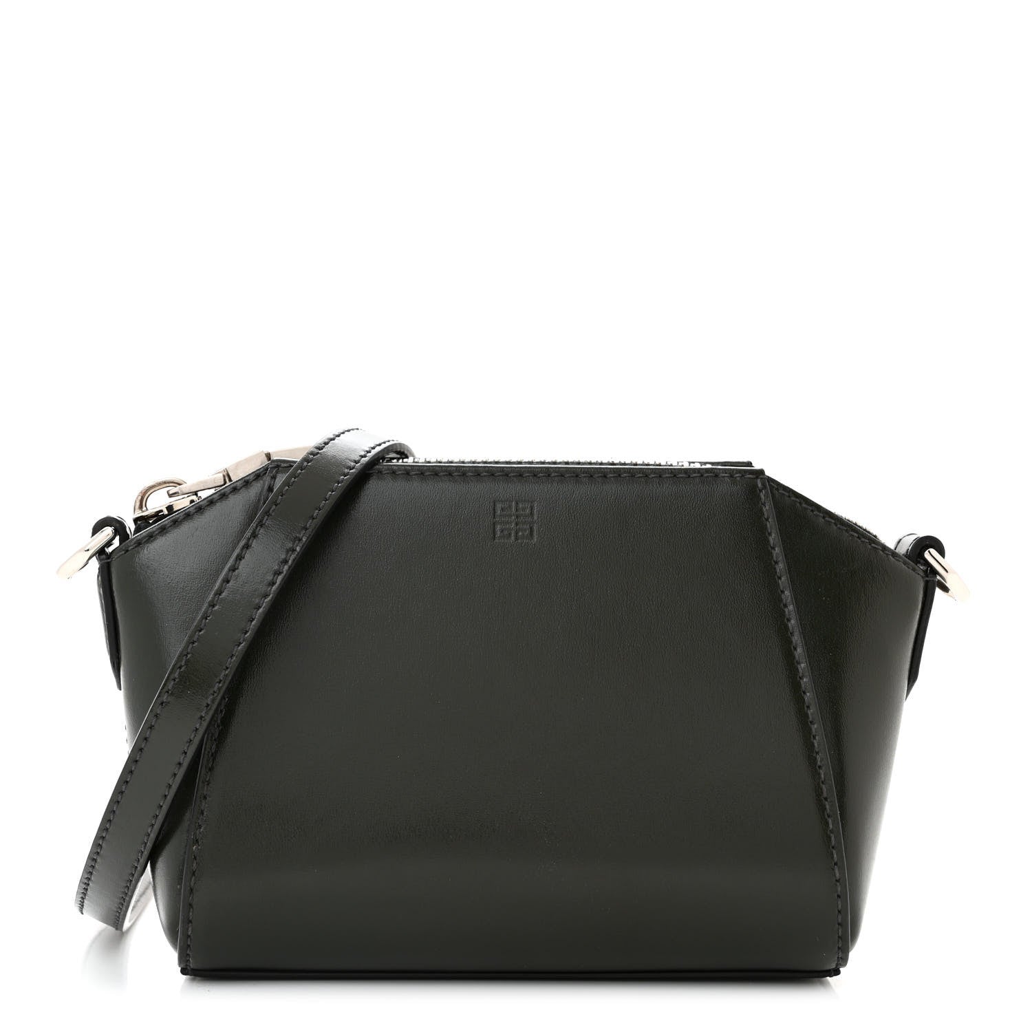 Givenchy Smooth Calfskin Nano Antigona Green Forest 1 of 9