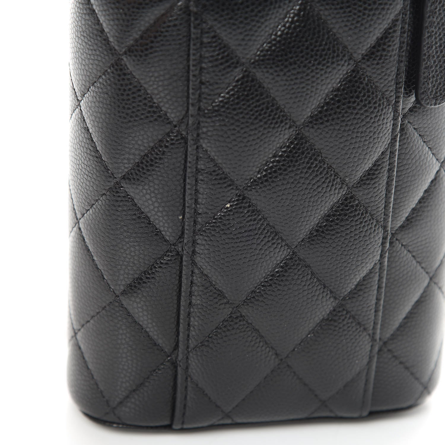 Chanel Caviar Quilted Phone Holder With Chain Black 11 of 12