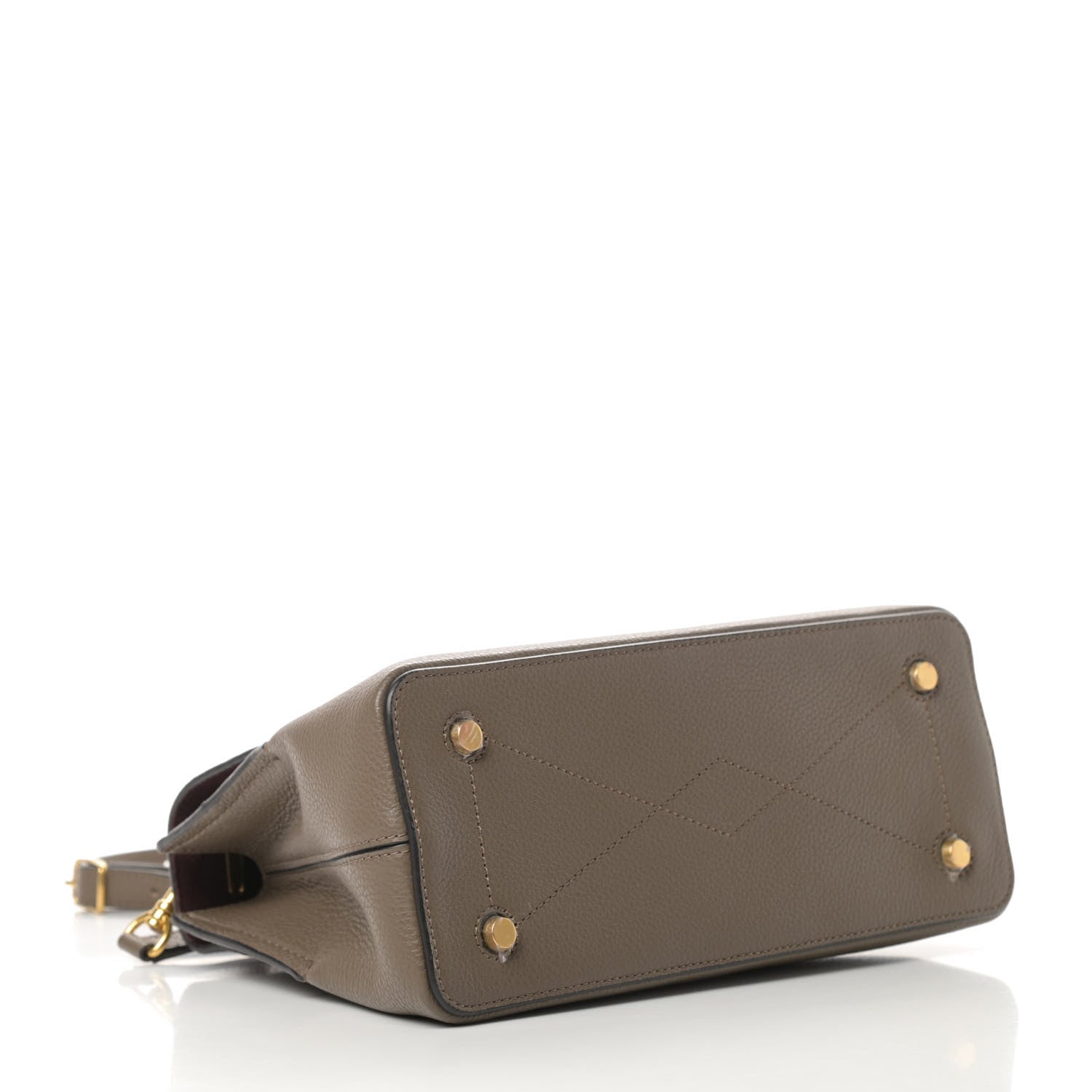 Mulberry Small Classic Grain Calfskin Mini Seaton Clay 4 of 10