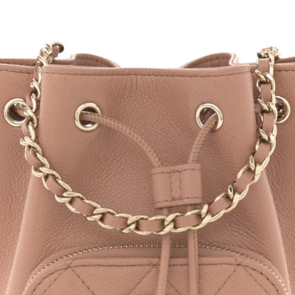 Chanel Shiny Grained Calfskin Quilted Mini Clutch With Chain Brown 8 of 11