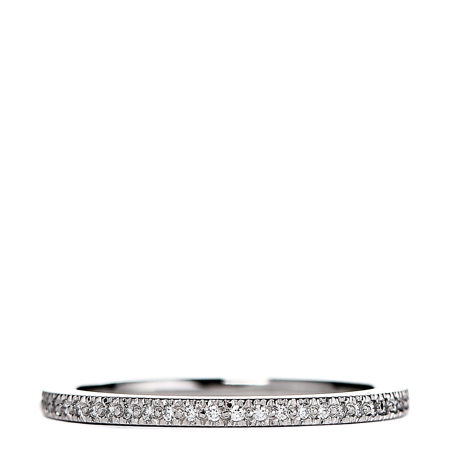 Tiffany Platinum Diamond Lucida Eternity Band Ring 49 5 2 of 4