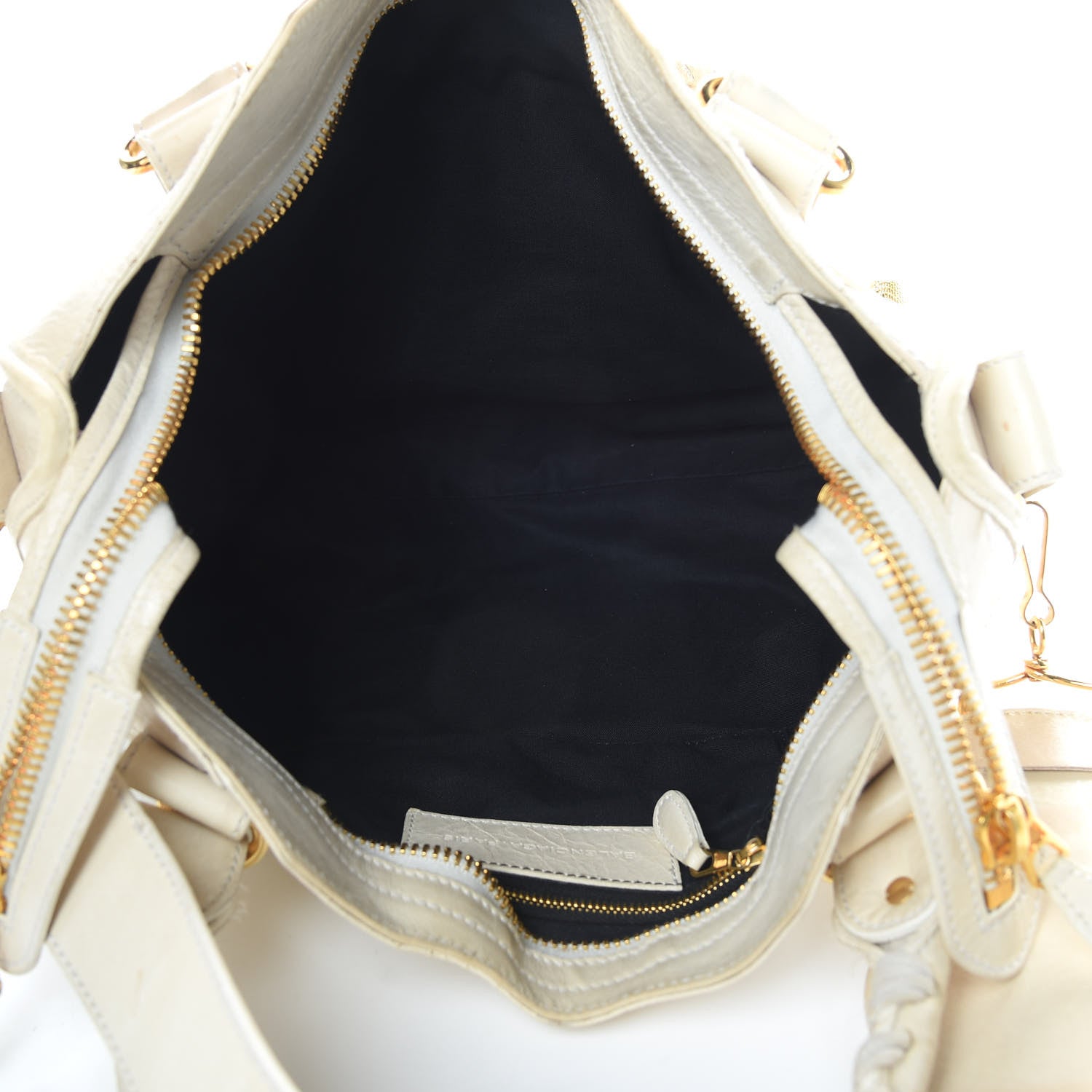Balenciaga Agneau Giant 21 Gold Hardware City White Light 5 of 25