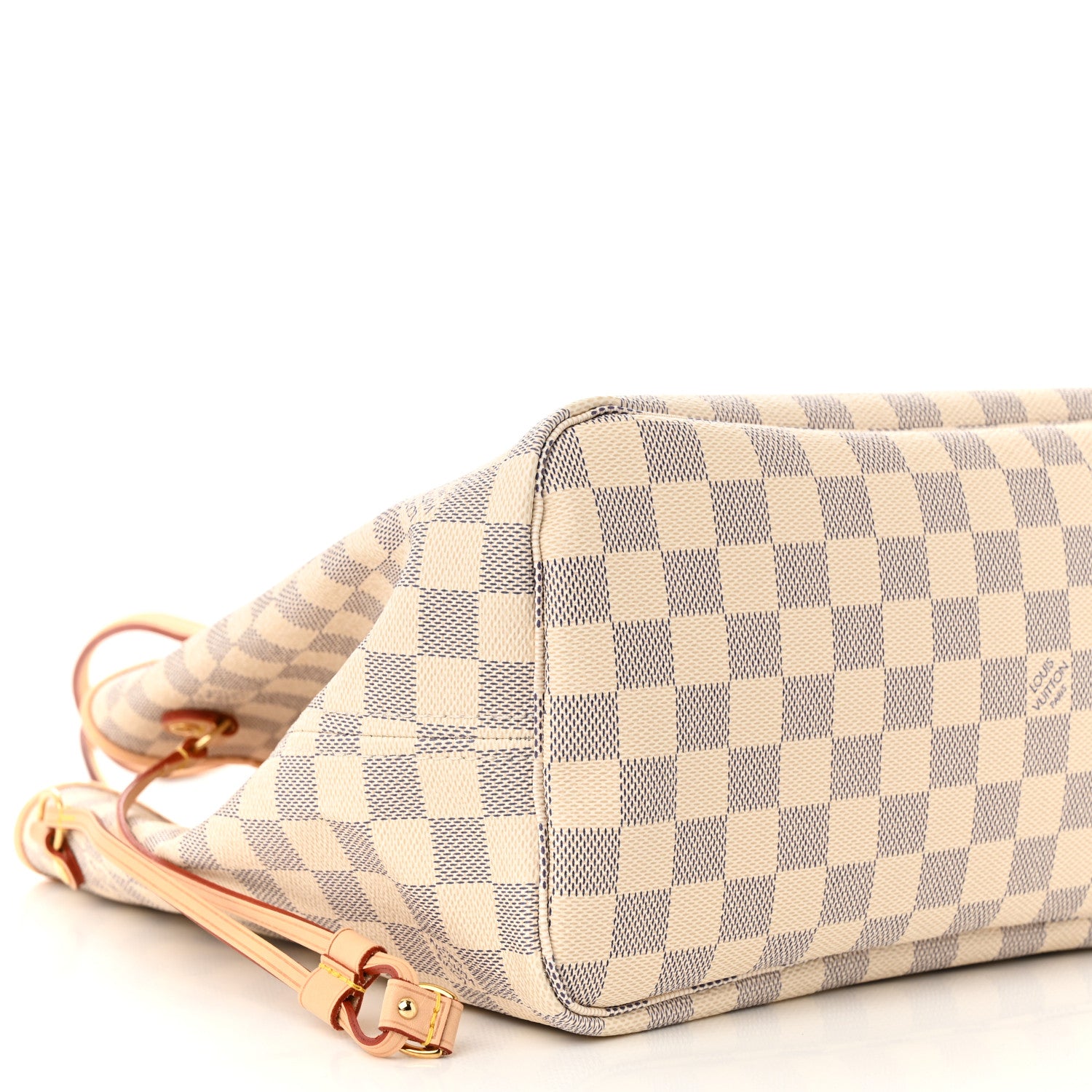 Louis Vuitton Damier Azur Neo Neverfull MM Rose Ballerine 9 of 11