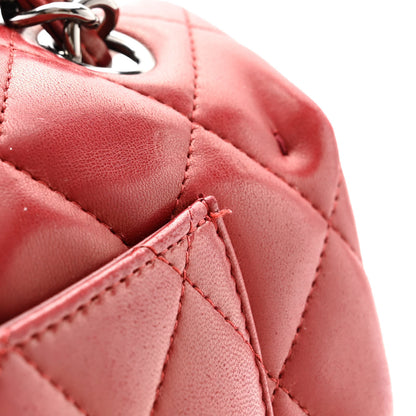 Chanel Lambskin Quilted Jumbo Double Flap Red 13 of 13